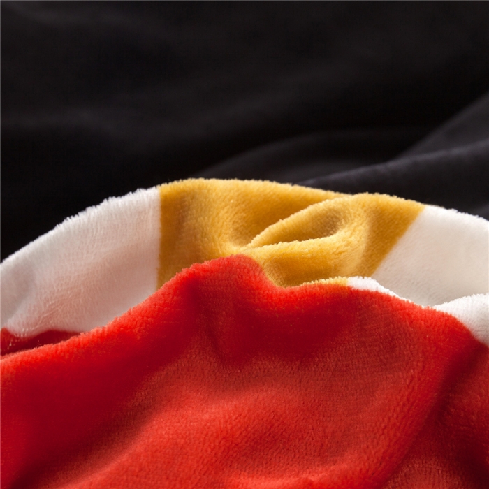 91家纺网 家纺一手货源 找家纺 佰亿莱 大版法莱绒四件套 小美好