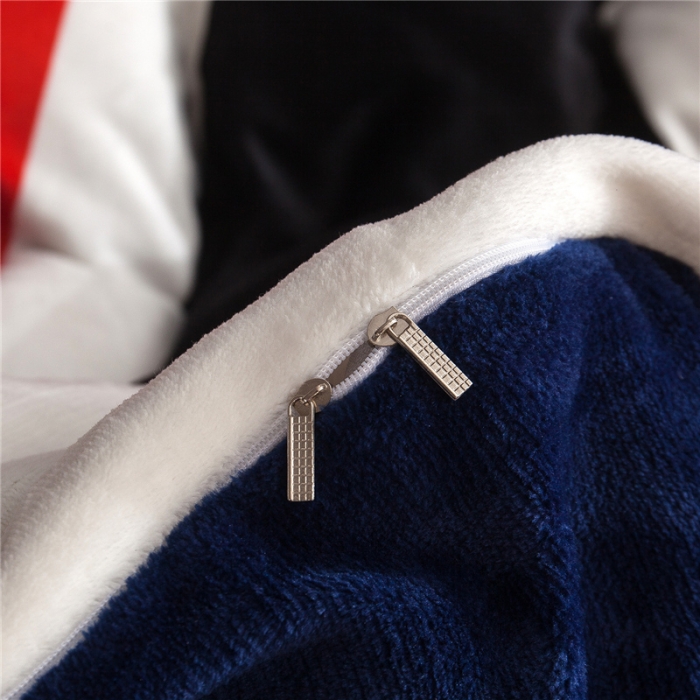 91家纺网 家纺一手货源 找家纺 佰亿莱 大版法莱绒四件套 小美好