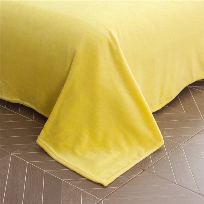 91家纺网 家纺一手货源 找家纺 佰亿莱 大版法莱绒四件套 阳光夏日