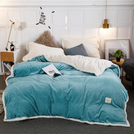 91家纺网 家纺一手货源 找家纺 （总）佰亿莱 新款牛奶绒被套