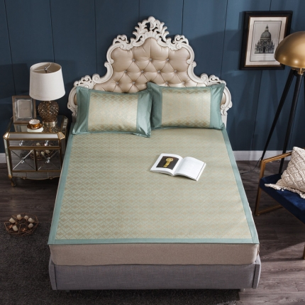 91家纺网 家纺一手货源 找家纺 佰亿莱  2024新款冰藤席 昭峰