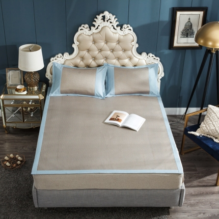 91家纺网 家纺一手货源 找家纺 佰亿莱  2024新款冰藤席 迷情