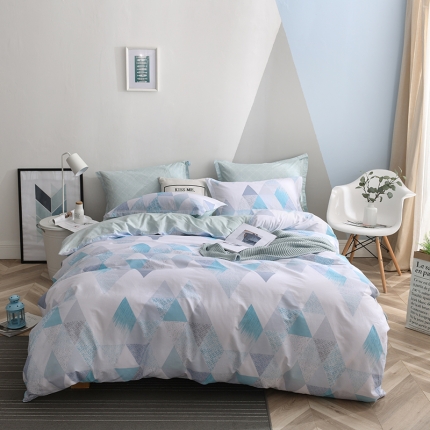 91家纺网 家纺一手货源 找家纺 （总）宝齐莱家纺 印花三件套四件套床单款