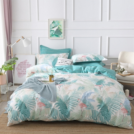 91家纺网 家纺一手货源 找家纺 （总）宝齐莱家纺 印花三件套四件套床单款