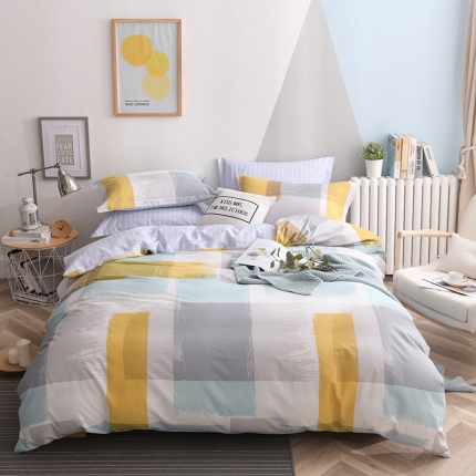 91家纺网 家纺一手货源 找家纺 （总）宝齐莱家纺 印花三件套四件套床单款