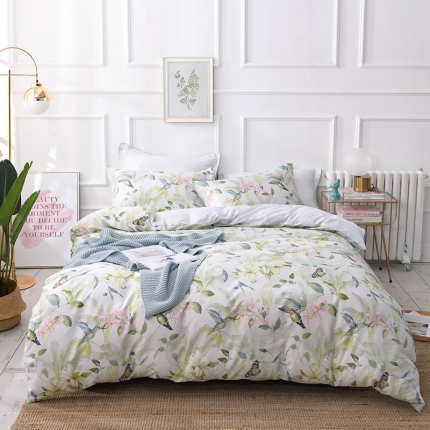 91家纺网 家纺一手货源 找家纺 （总）宝齐莱家纺 印花三件套四件套床单款