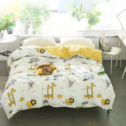 91家纺网 家纺一手货源 找家纺 宝齐莱家纺 单品印花被套 快乐旅途