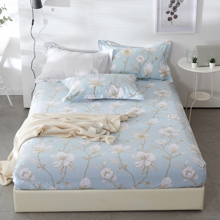 91家纺网 家纺一手货源 找家纺 宝齐莱家纺 单品印花床笠 雅风