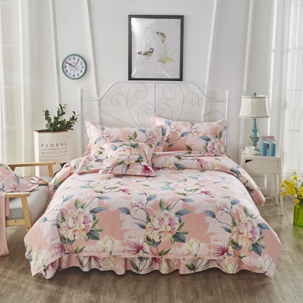 91家纺网 家纺一手货源 找家纺 （总）梦柏 2018新款加厚磨毛四件套