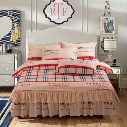 91家纺网 家纺一手货源 找家纺 （总）梦柏 2018新款加厚磨毛四件套