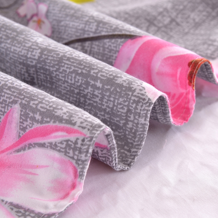 91家纺网 家纺一手货源 找家纺 梦柏 2018新款加厚磨毛四件套 春华秋实