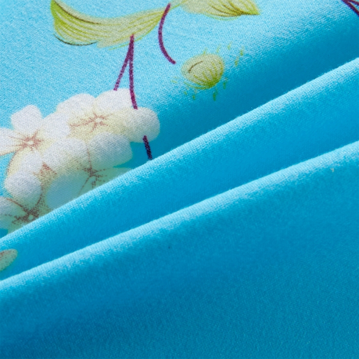 91家纺网 家纺一手货源 找家纺 梦柏 2018新款加厚磨毛四件套 桂树之恋