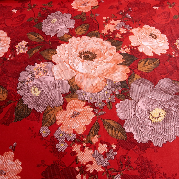 91家纺网 家纺一手货源 找家纺 梦柏 2018新款加厚磨毛四件套 花雅之秀