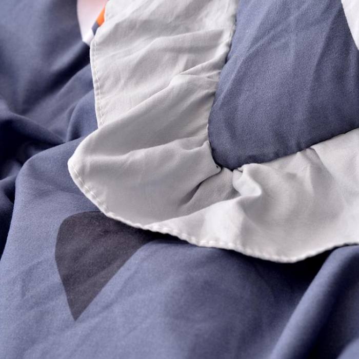 91家纺网 家纺一手货源 找家纺 梦柏 2018新款洛卡棉蕾丝花边四件套 大象先生