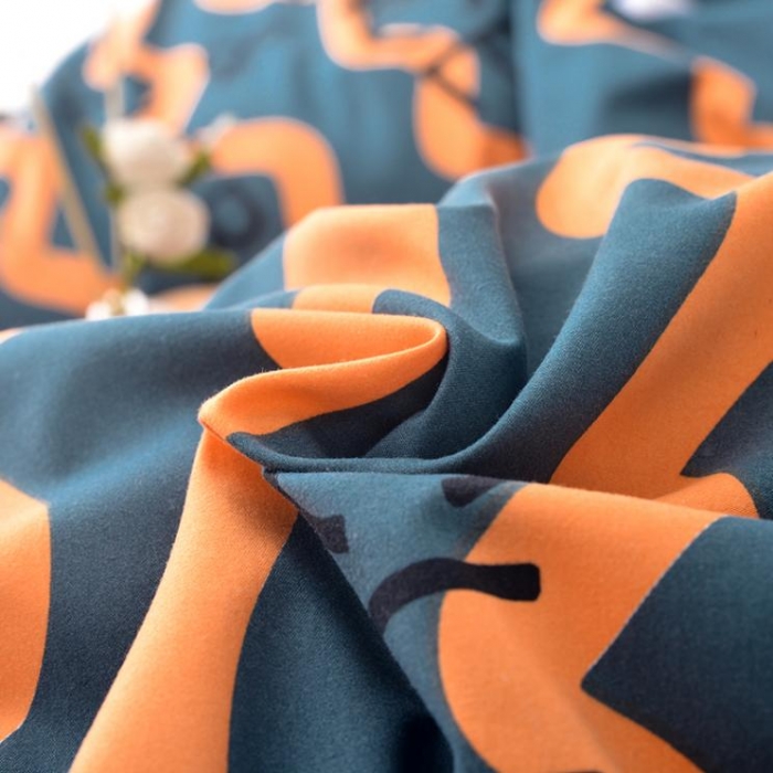 91家纺网 家纺一手货源 找家纺 梦柏 2018新款洛卡棉蕾丝花边四件套 格雷斯