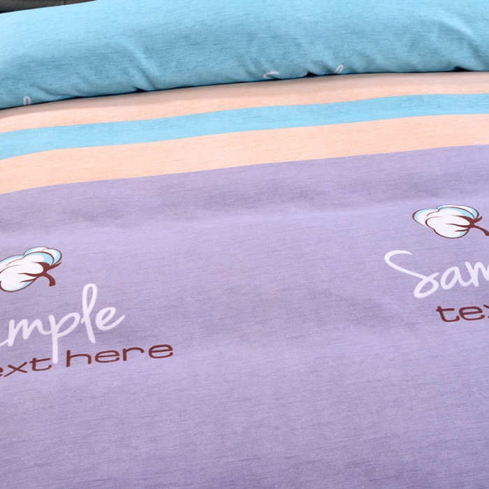 91家纺网 家纺一手货源 找家纺 梦柏 2018新款加厚磨毛四件套 炫彩礼物