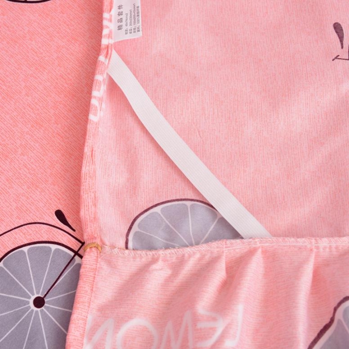 91家纺网 家纺一手货源 找家纺 梦柏 2018新款加厚磨毛四件套 阳光甜橙