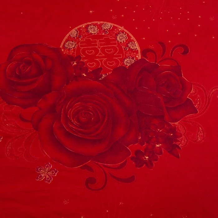 91家纺网 家纺一手货源 找家纺 梦柏 2018新款加厚磨毛四件套 挚爱