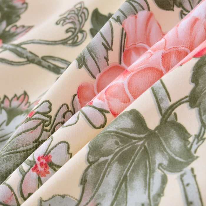 91家纺网 家纺一手货源 找家纺 （总）梦柏家纺 2019新款加厚磨毛大版四件套床单款