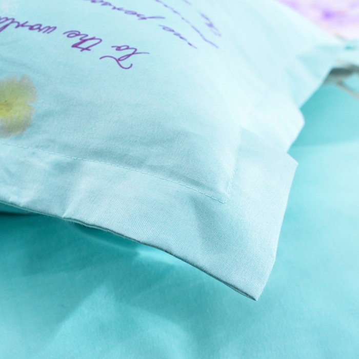 91家纺网 家纺一手货源 找家纺 梦柏家纺 2019新款加厚磨毛大版四件套床裙款 玫瑰花香