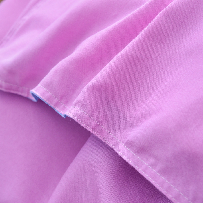 91家纺网 家纺一手货源 找家纺 梦柏家纺 2019新款加厚磨毛大版四件套床裙款 宁静花开