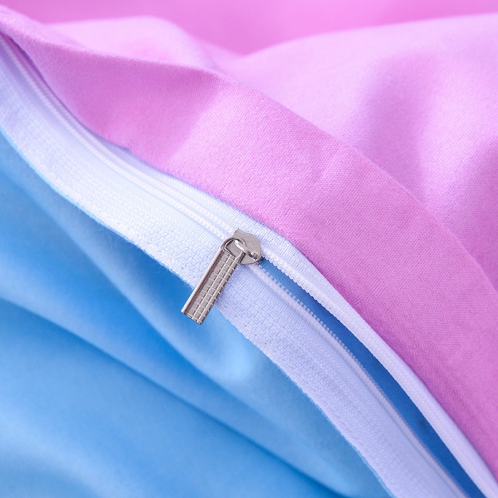 91家纺网 家纺一手货源 找家纺 梦柏家纺 2019新款加厚磨毛大版四件套床裙款 宁静花开