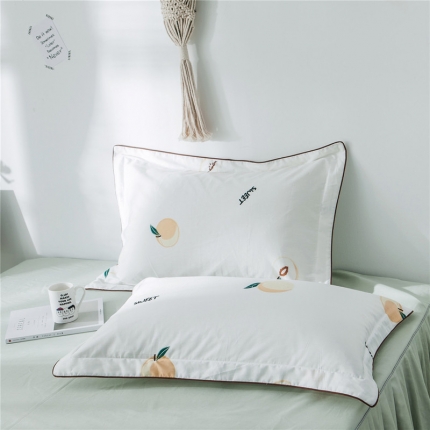91家纺网 家纺一手货源 找家纺 （总）万盛家纺 全棉滚绳款单品枕套一对