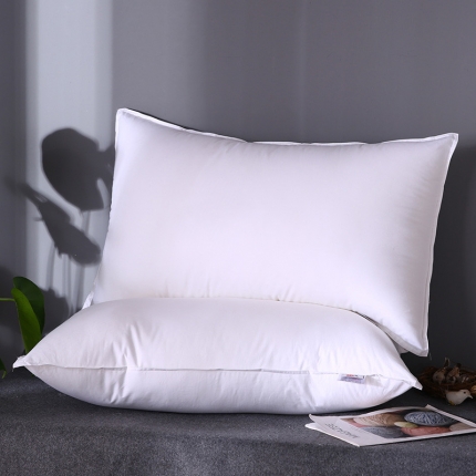 91家纺网 家纺一手货源 找家纺 文黛家居 全棉133100星级酒店专 供双针羽丝绒软枕芯