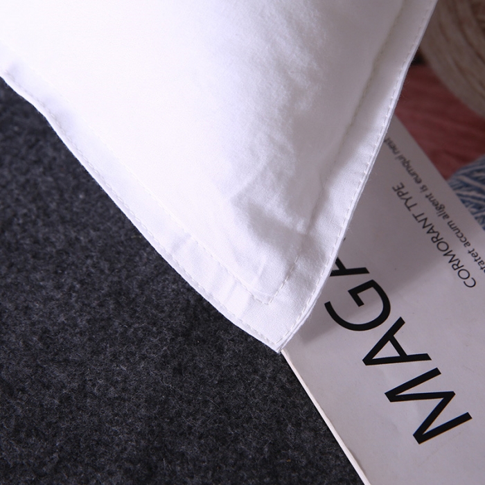 91家纺网 家纺一手货源 找家纺 文黛家居 全棉133100星级酒店专 供双针羽丝绒软枕芯