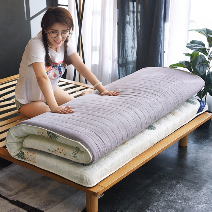 91家纺网 家纺一手货源 找家纺 寐珂家纺 2025新款水洗棉床垫 菠萝派