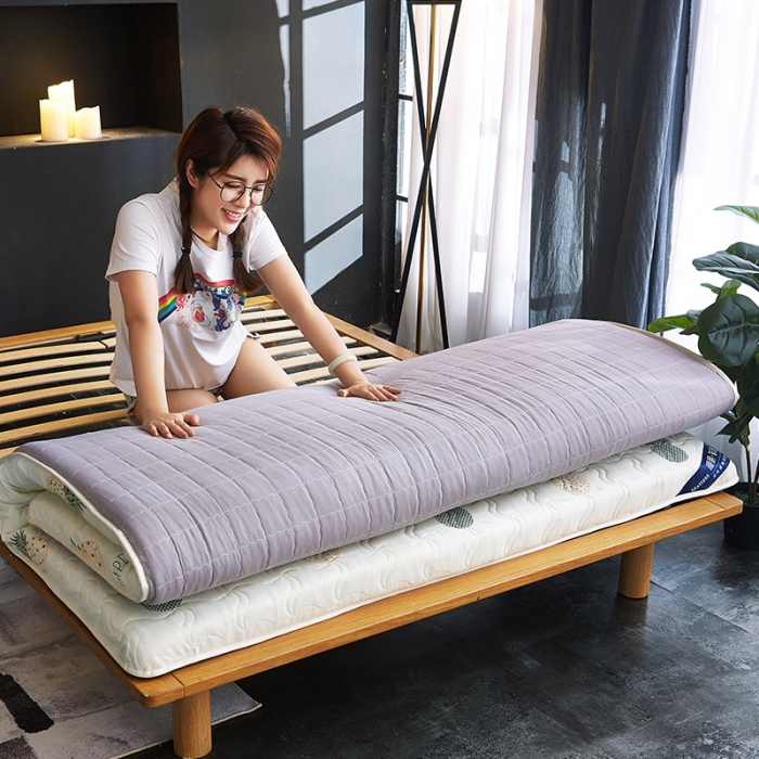 91家纺网 家纺一手货源 找家纺 （总）寐珂家纺 2025新款水洗棉双人床垫 厚6cm