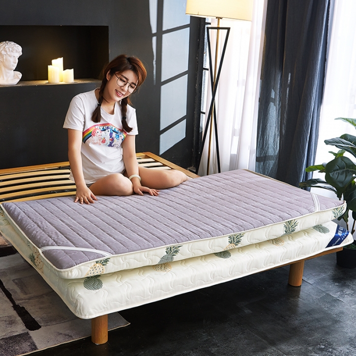 91家纺网 家纺一手货源 找家纺 （总）寐珂家纺 2025新款水洗棉双人床垫 厚6cm