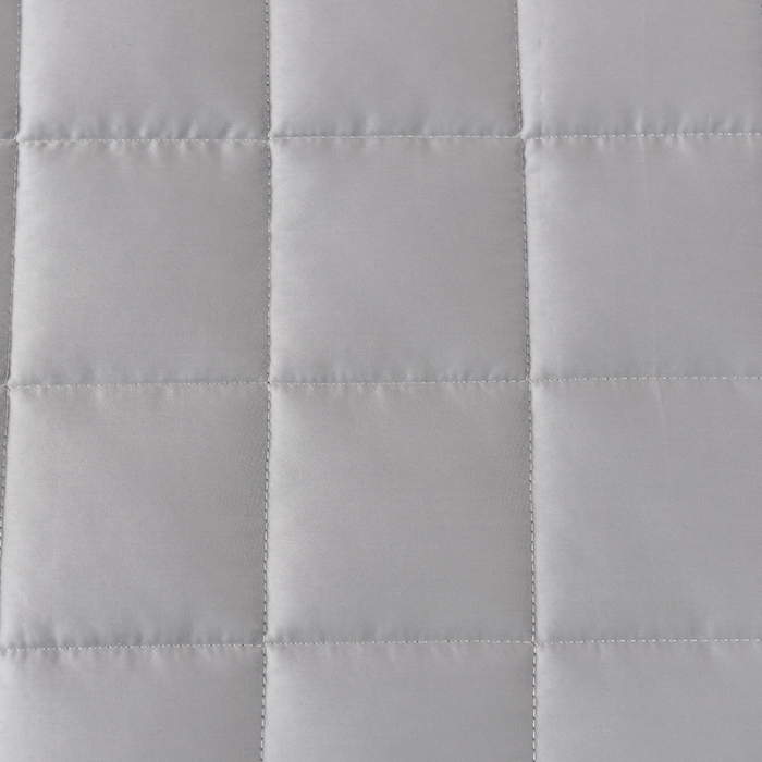 91家纺网 家纺一手货源 找家纺 寐珂家纺 2025新款全棉床垫 浅灰