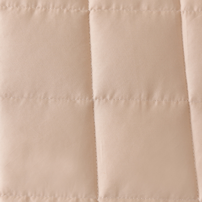 91家纺网 家纺一手货源 找家纺 寐珂家纺 2025新款全棉床垫 驼色