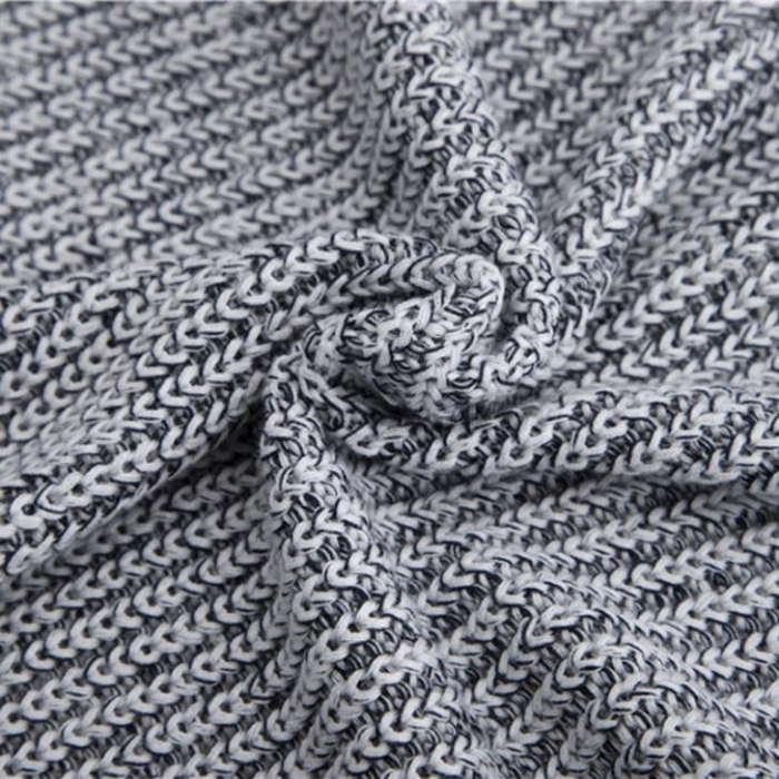 91家纺网 家纺一手货源 找家纺 暖绵绵家纺 全棉休闲午睡毯休闲毯沙发毯针织毯子线毯 渐变B款