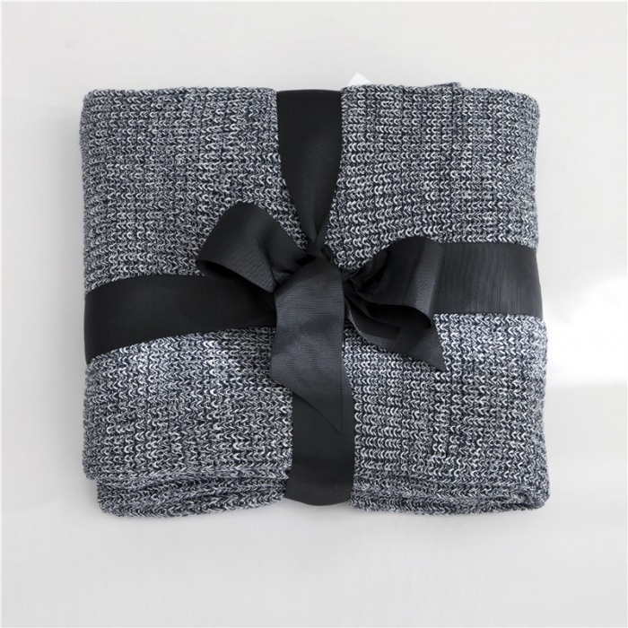 91家纺网 家纺一手货源 找家纺 暖绵绵家纺 全棉休闲午睡毯休闲毯沙发毯针织毯子线毯 渐变B款