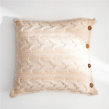 91家纺网 家纺一手货源 找家纺 （总）暖绵绵家纺  新款莫里针织靠枕抱枕靠垫套不含芯