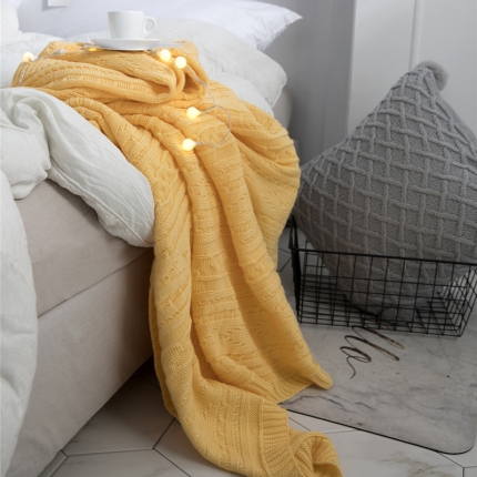 91家纺网 家纺一手货源 找家纺 （总）暖绵绵家纺  新款罗琦毛毯针织毯子线毯