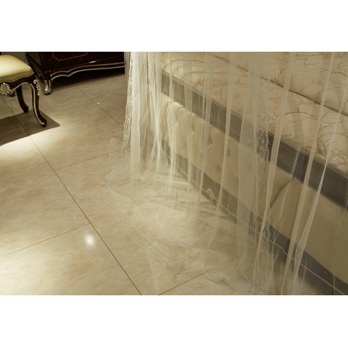 91家纺网 家纺一手货源 找家纺 迪凡保罗 A04弧形伸缩钓鱼式蚊帐白色