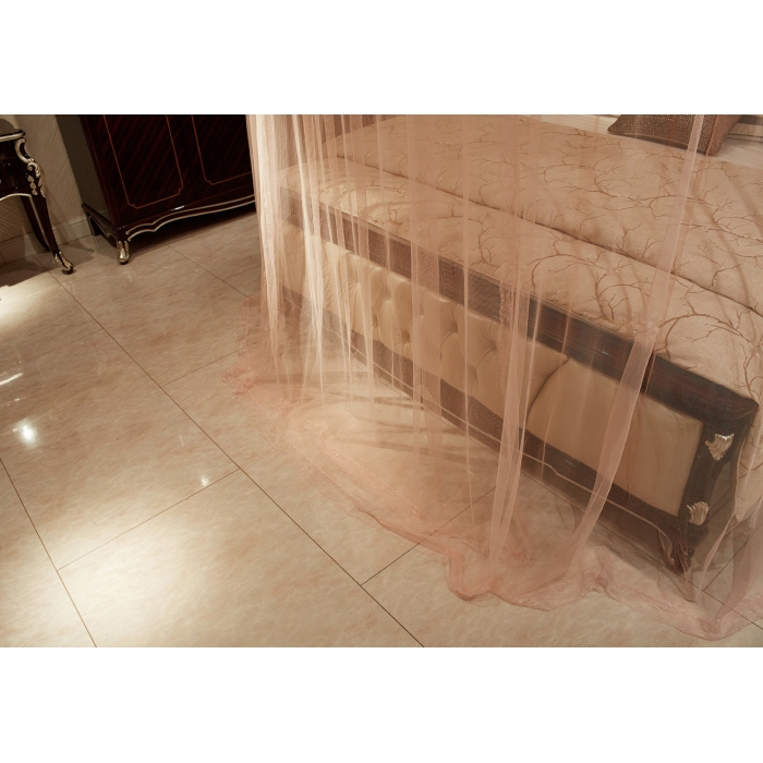 91家纺网 家纺一手货源 找家纺 迪凡保罗 A04弧形伸缩钓鱼式蚊帐玉色