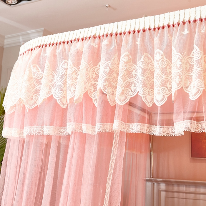 91家纺网 家纺一手货源 找家纺 迪凡保罗 A22-土豪金手动导轨蚊帐 玉色