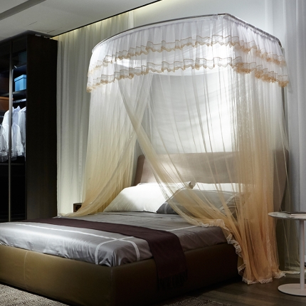 91家纺网 家纺一手货源 找家纺 （总）迪凡保罗 A05 弧形伸缩钓鱼式蚊帐