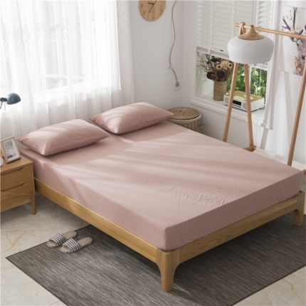 91家纺网 家纺一手货源 找家纺 （总）极简 2018新款全棉色织简约款床笠