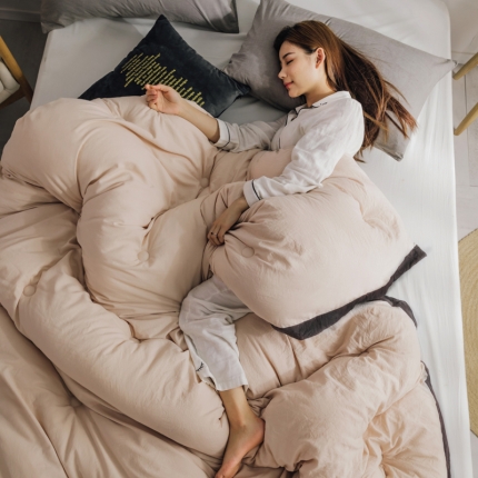 91家纺网 家纺一手货源 找家纺 （总）莱福仕家纺 2020 素色水洗棉系列