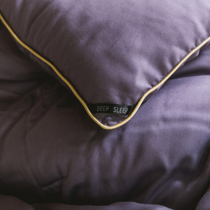 91家纺网 家纺一手货源 找家纺 莱福仕 2022 莫代尔刺绣冬被系列 冬被罗兰紫