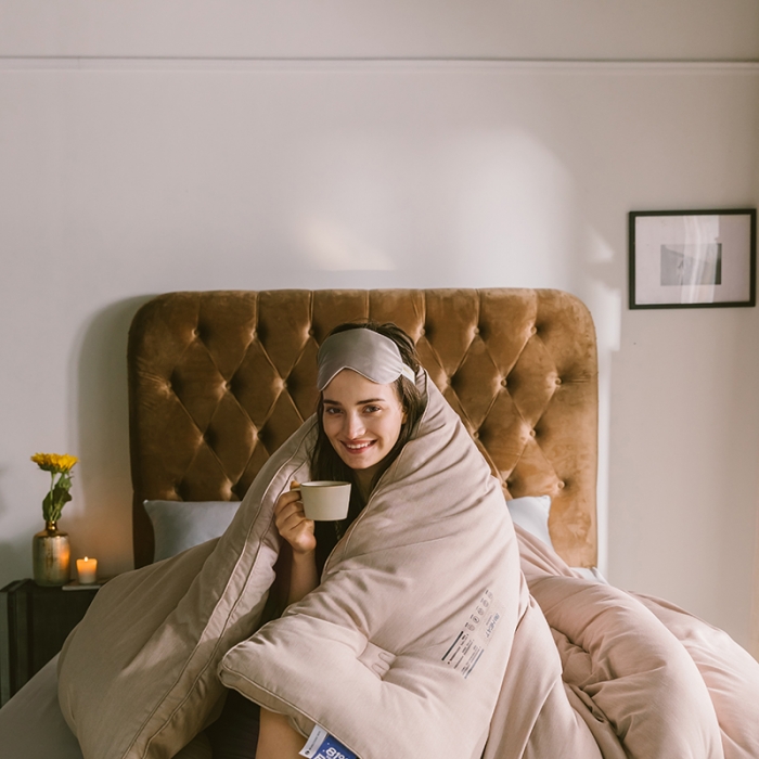 91家纺网 家纺一手货源 找家纺 莱福仕 2020 BBH热能纤维被 BBH-浅驼