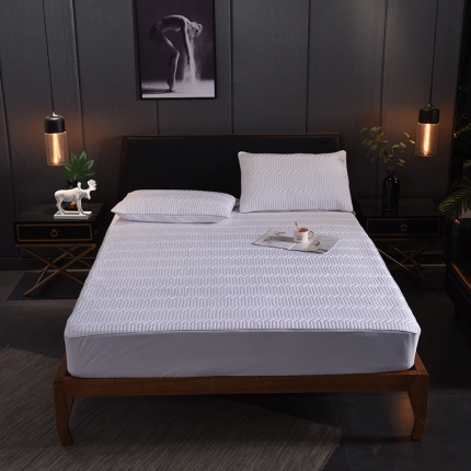 91家纺网 家纺一手货源 找家纺 （总）九亭家纺 2019新品全棉夹棉床笠