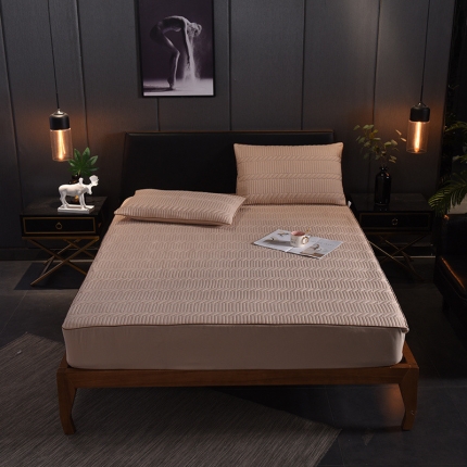 91家纺网 家纺一手货源 找家纺 （总）九亭家纺 2019新品全棉夹棉床笠