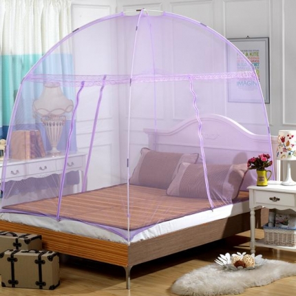 91家纺网 家纺一手货源 找家纺 （总）安金蚊帐 加高防蚊蒙古包系列 MG05