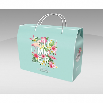 林升彩印 夏凉产品包装纸盒 型号5